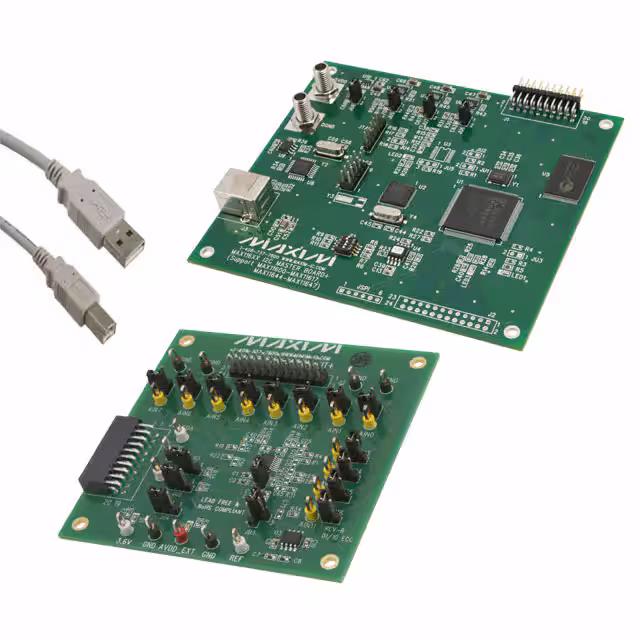 MAX11617EVSYS+ Analog Devices Inc./Maxim Integrated  Cartes d'évaluation - Convertisseurs analogique-numérique (CAN)